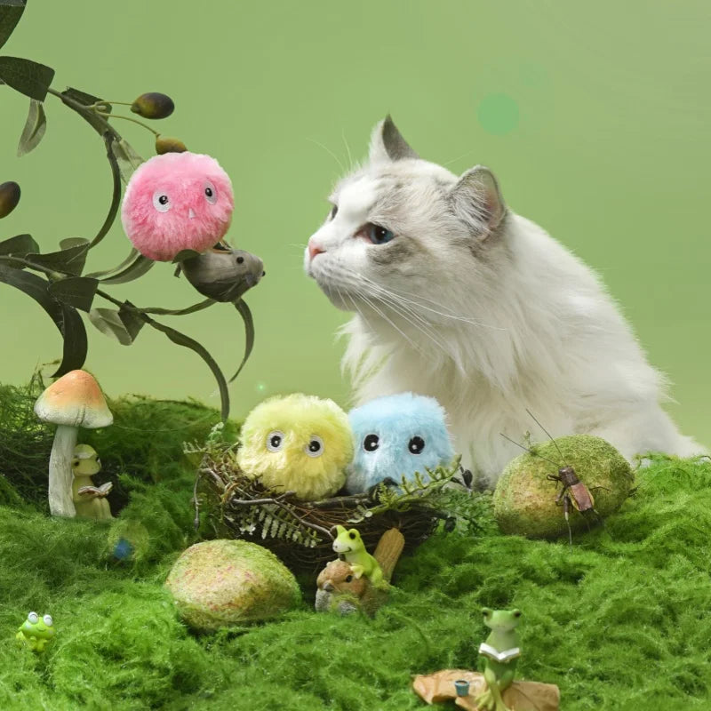 Kit Gatuno: Pelota Sonora + Peine Deslanador